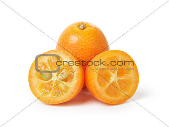 ripe kumquat fruits