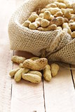 peanuts nuts  in a bag
