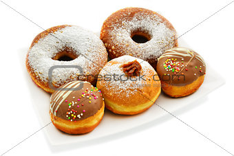 Festive donuts