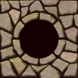 stone seamless pattern with frame