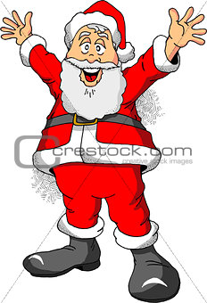 An Excited Santa