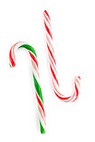 Traditional christmas candy canes