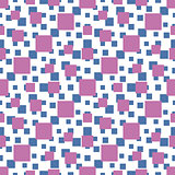 Seamless pattern with squares