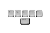 Word Tweet on keyboard and enter key.