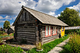 Old Russian wooden house
