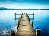 Jetty at the Chiemsee
