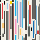 abstract geometric pattern of stripes