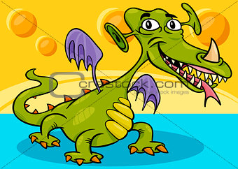 monster or dragon cartoon
