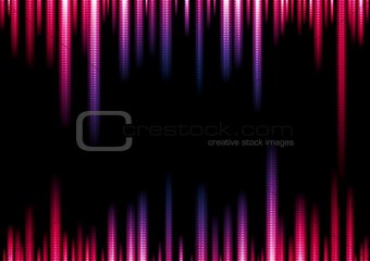 Vibrant vector lights abstract background