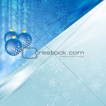 Abstract vector shiny Christmas background