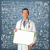 Doctor with Empty Board