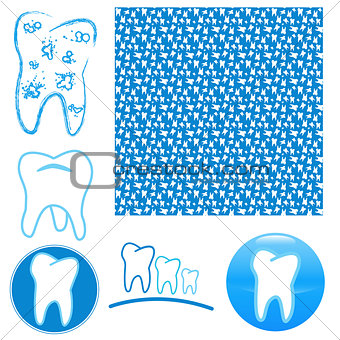 Logo set of teeth