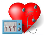 ECG heart monitor