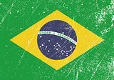 Brazil Flag vintage