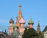 In Red Square, St. Basil's Cathedral
