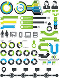 Infographics - statistic elements and icons
