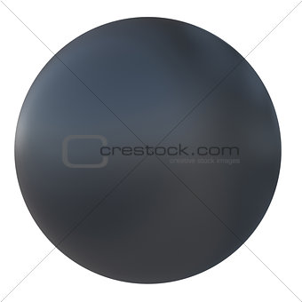 Ball of black plastic