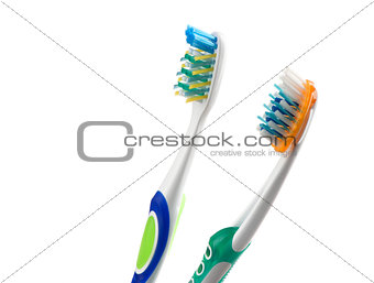toothbrush on a white background