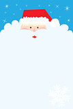 Santa Claus Portrait  background