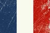 French Flag vintage
