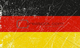 German Flag vintage