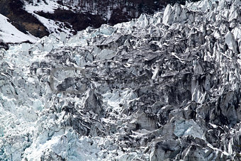 Mingyong glacier in Meili snow mountain