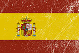 Spanish flag vintage
