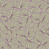 A seamless pattern with leaf