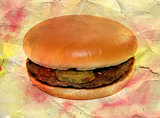 delicious cheeseburger