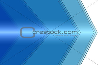 Background with blue arrows