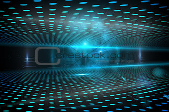 Technological glowing background