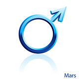 Mars sign.