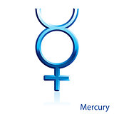 Mercury sign.