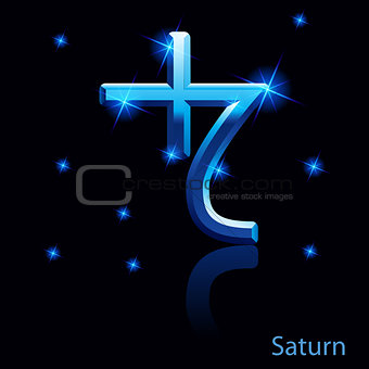 Saturn sign.