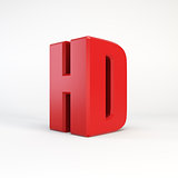 HD technology symbol