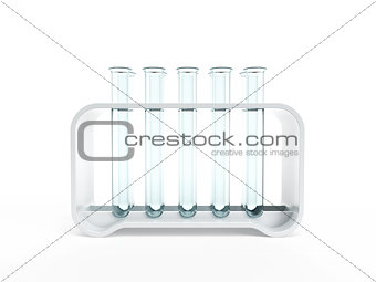 empty test tubes