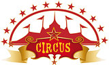circus red design