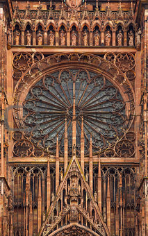 cathedral of Notre-Dame at Strasbourg, France 