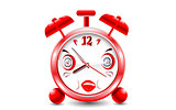 Alarm clock cartoon