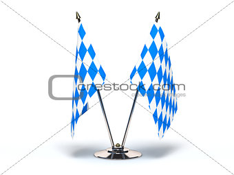 Miniature Flag of Bavaria