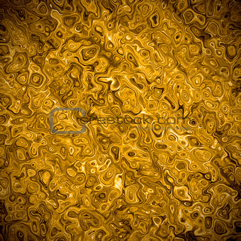 Gold metal background plate
