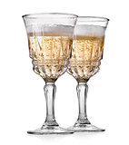 Goblets of champagne