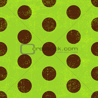 Seamless grungy green pattern