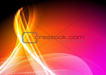Colourful vector art background