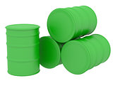 Green barrels natural fuel