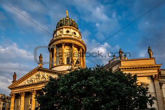 German Cathedral on Gendarmenmarkt Square in Berlin, Germany