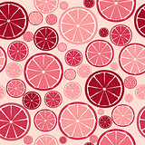 Fruit design seamless pattern. Vector illustration. EPS 10.