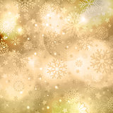 Gold Christmas background 