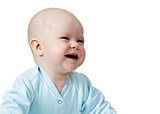 portrait of happy and smiling baby
