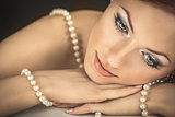 The girl with pearls